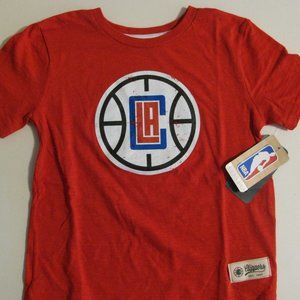 NBA LA Clippers Boys Tee Large 7 by Prime Sports Basketball New NWT SALE